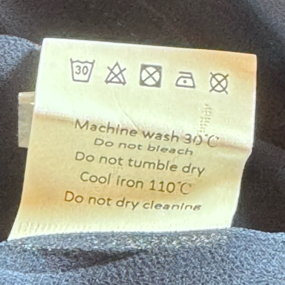 Agnes Orinda Navy White Print Midi Dress 4X Plus Size Smocked Waist Flowy - Picture 14 of 14